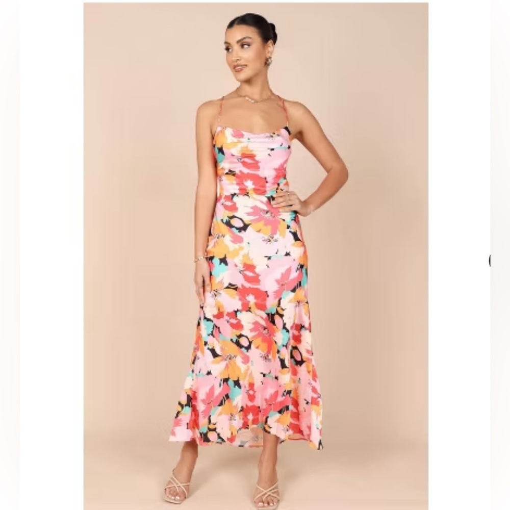 NWT Petal and Pup Posse Floral Midi Dress XS